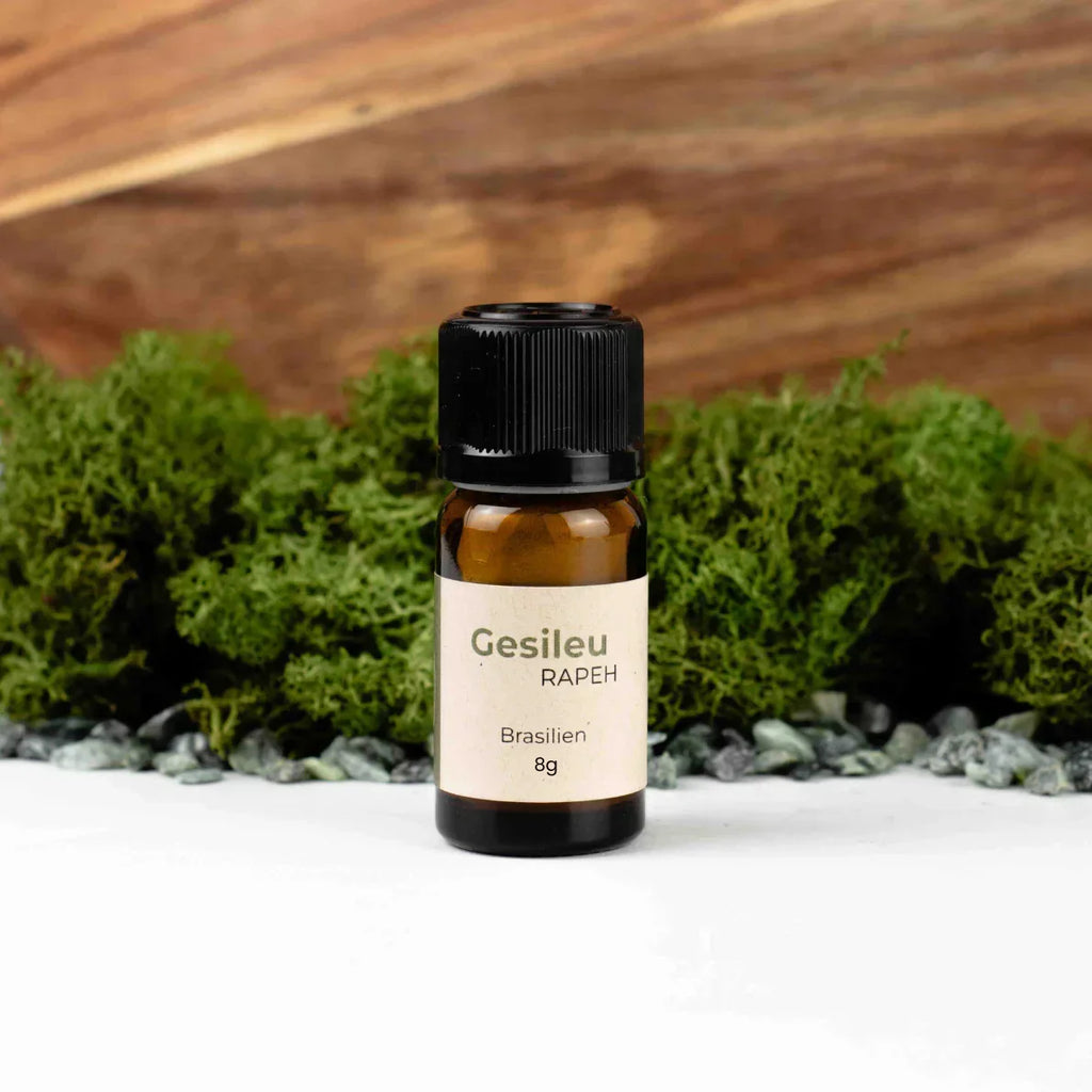 Rapeh, Rapè, Hape, aus Brasilien, Gesileu, Set, Rapé aus Brasilien, 8g, im Glas wiederverschließbar, traditionelles rapé