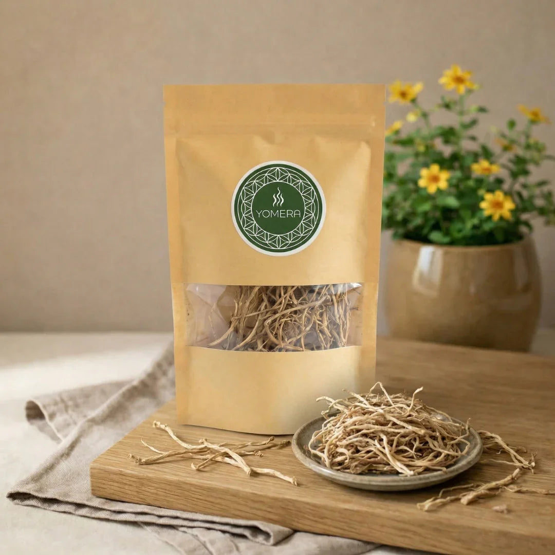 Chilcuague Wurzeln, golden root, aztekische Goldwurzel aus Mexiko, Heliopsis longipes, verzehrfertig in Tüte, getrocknet, unbehandelt, 15g, Anwendung 