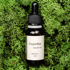 Copaiba Öl, Copaiba Baum Harz Öl, naturrein aus Brasilien, 100% naturreines Copaiba Harz-Öl ohne Zusätze, 20ml in Pipetten Glasflasche