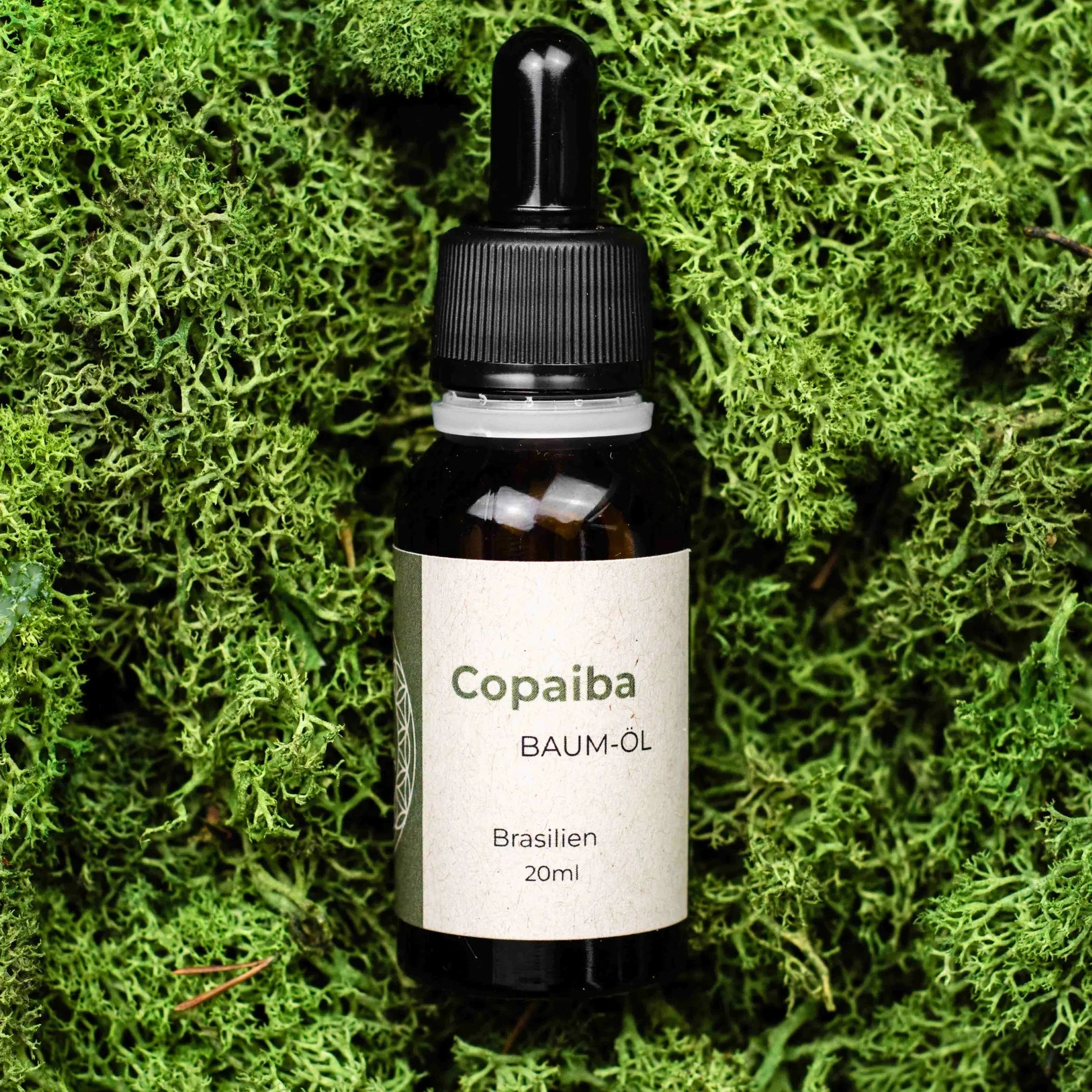 Copaiba Öl, Copaiba Baum Harz Öl, naturrein aus Brasilien, 100% naturreines Copaiba Harz-Öl ohne Zusätze, 20ml in Pipetten Glasflasche